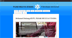 Desktop Screenshot of pijarmulyautama.com